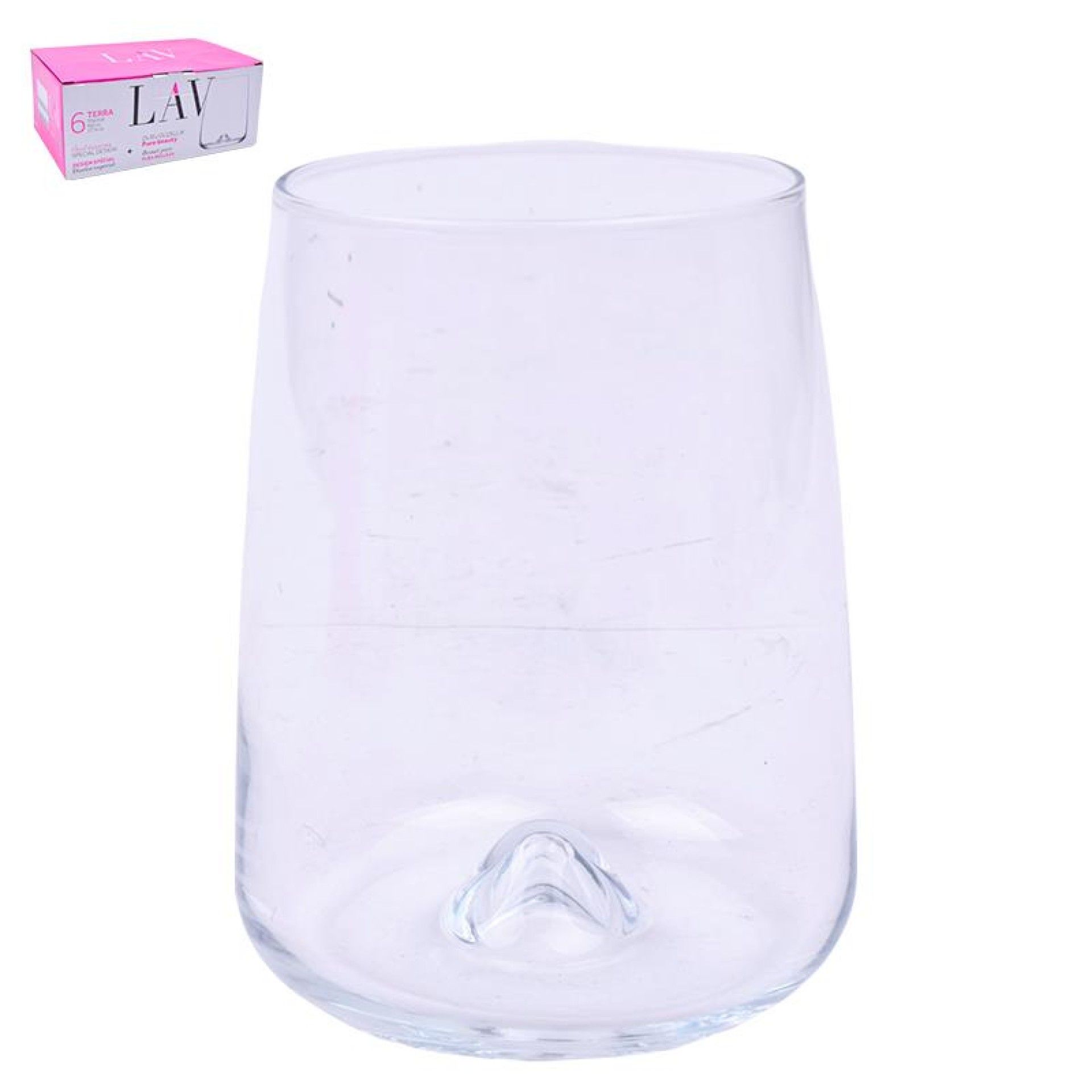 CONJ. 6 VASOS 360CC TERRA CONJ. 6 VASOS 360CC TERRA