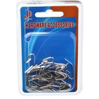 GANCHO CORTINA 25PC 06610