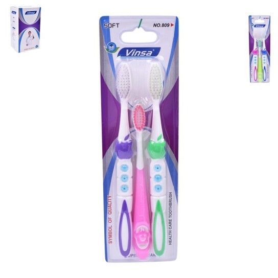 ESCOVA DENTES 3UNID 2586-032 CX288
