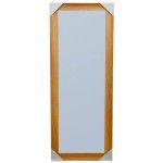 ESPELHO PORTA 30X120 MADEIRA CASTº 52413 ESPELHO PORTA 30X120 MADEIRA CASTº 52413