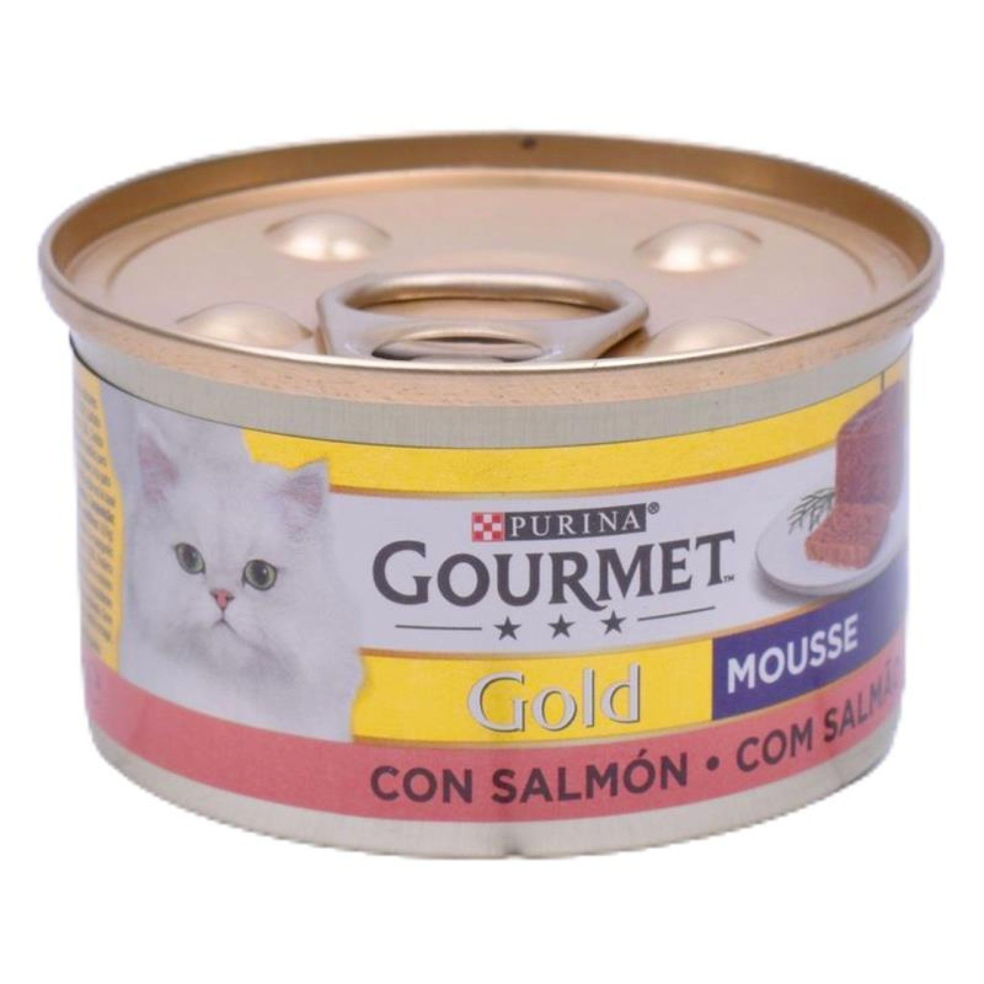 GOURMET GOLD GATO SALMAO 85G GOURMET GOLD GATO SALMAO 85G