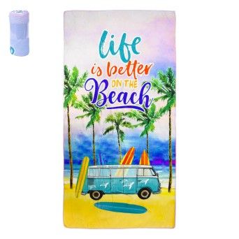 TOALHA PRAIA 70X140CM 2841-000-05 CX60