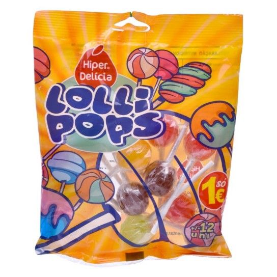 CHUPAS LOLLI POPS BOLAS 150G