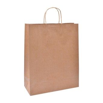 SACO PAPEL 24X10X32CM 042-46 KRAFT CX192