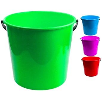 BALDE PLASTICO 18L C/ TAMPA
