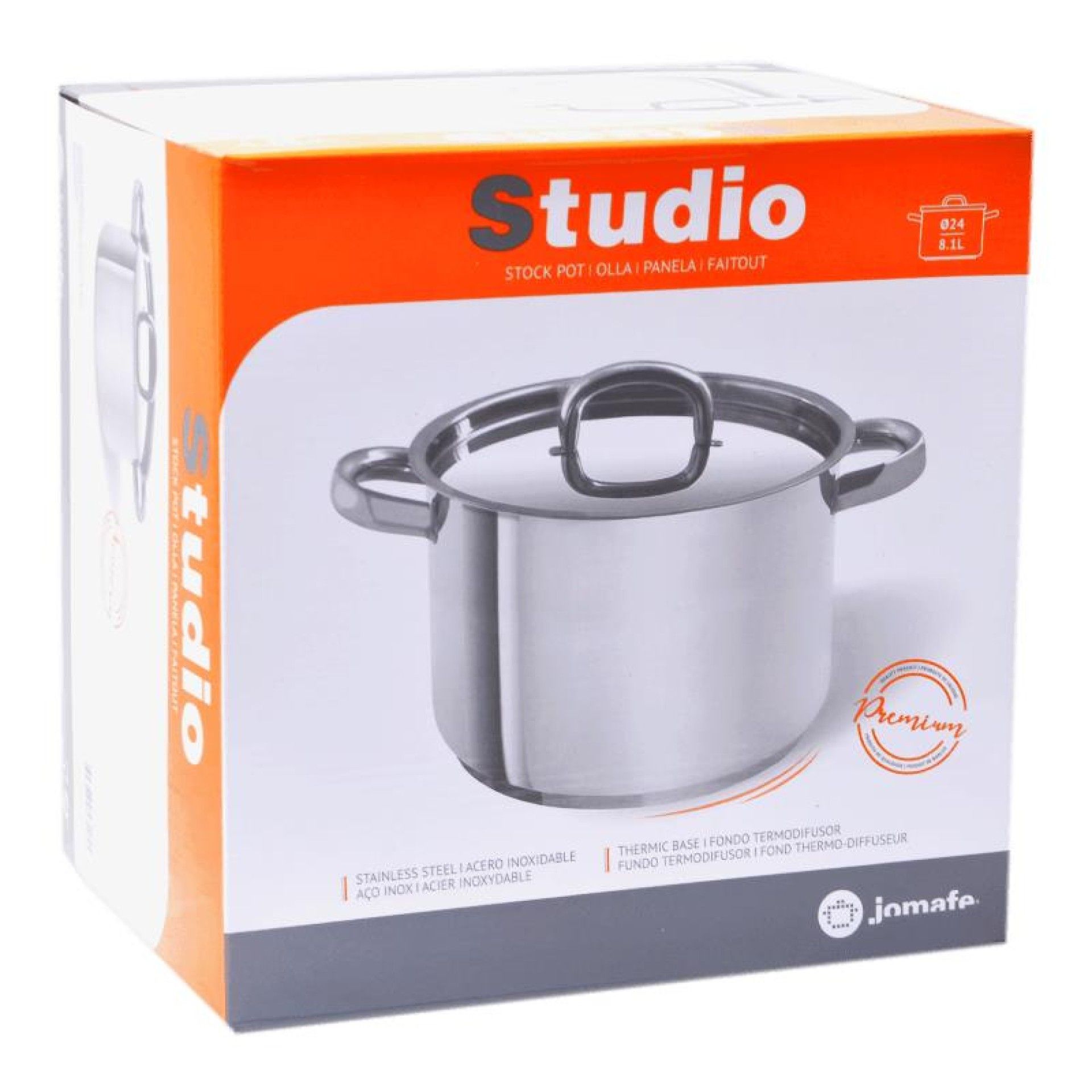 PANELA JOMAFE A�O INOX 24