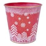 VASO PLANTA NATAL METAL 13CM VASO PLANTA NATAL METAL 13CM