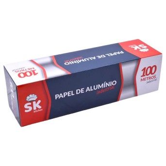 PAPEL ALUMINIO INDUST. SK 30X100 CX6