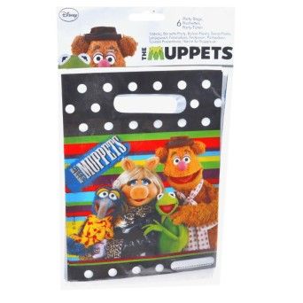 SACO ANIVERSARIO MUPPETS 6UNI CX48