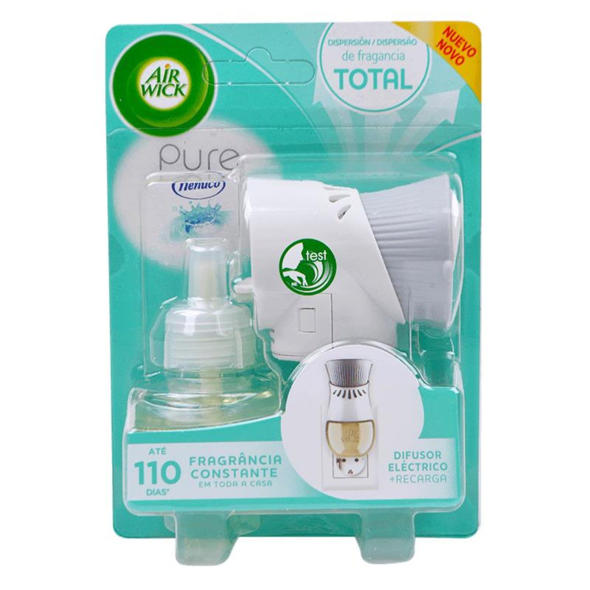 AIR WICK DIFUSOR+ RECARG.PURE NENUCO 19ML AIR WICK DIFUSOR+ RECARG.PURE NENUCO 19ML