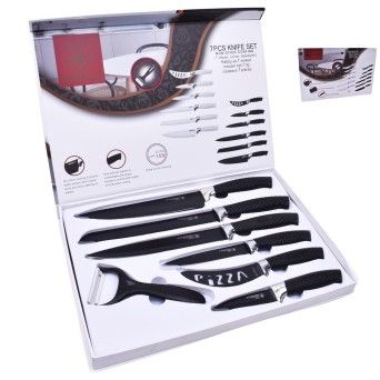 SET 6 FACAS+DESCASCADOR 2830-030-A CX30