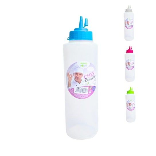 FRASCO P/MOLHOS 350ML CORES SORT 06641 FRASCO P/MOLHOS 350ML CORES SORT 06641