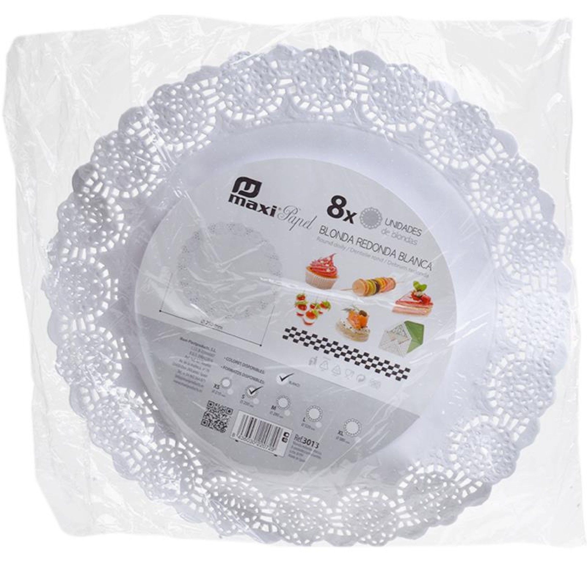 BASE PAPEL P/ BOLOS 25CM 8UNI CX60 BASE PAPEL P/ BOLOS 25CM 8UNI CX60