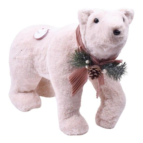 URSO POLAR DECORATIVO 44CM