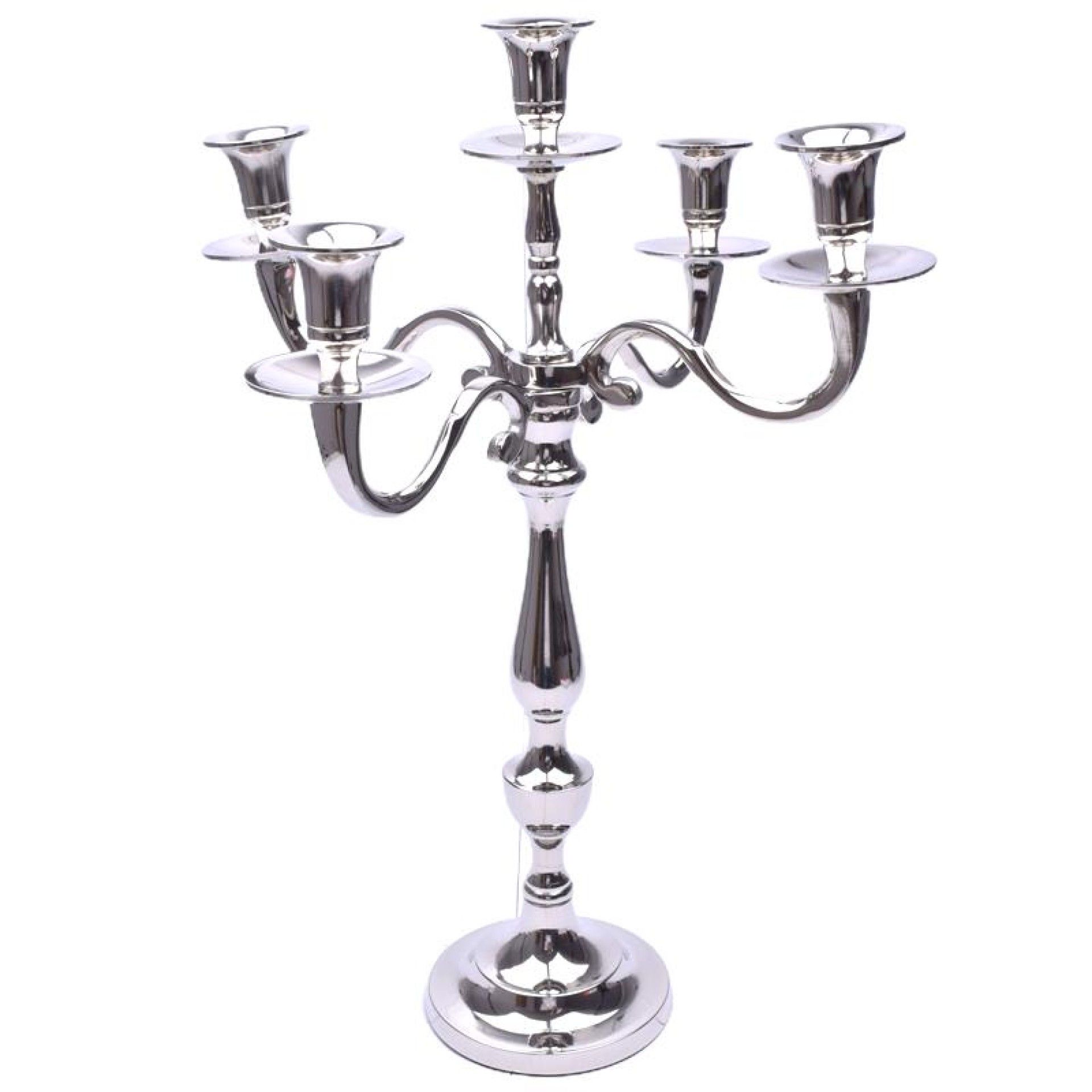 CASTIÇAL 5 BRAÇOS 48CM CASTIÇAL 5 BRAÇOS 48CM