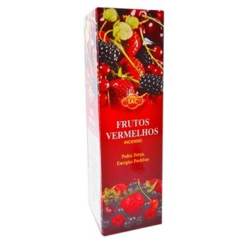 INCENSO SAC FRUTOS VERMELHOS 25UNI