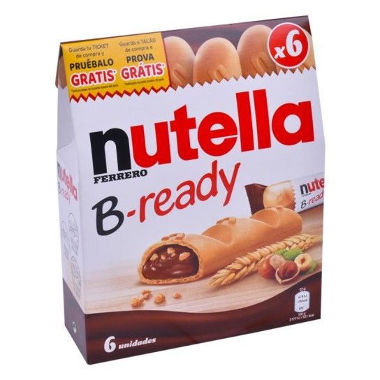 NUTELLA BOLACHA C/RECH B- READY T6 NUTELLA BOLACHA C/RECH B- READY T6