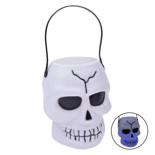 HALLOWEEN CAVEIRA C/LUZ 1198-072 CX48