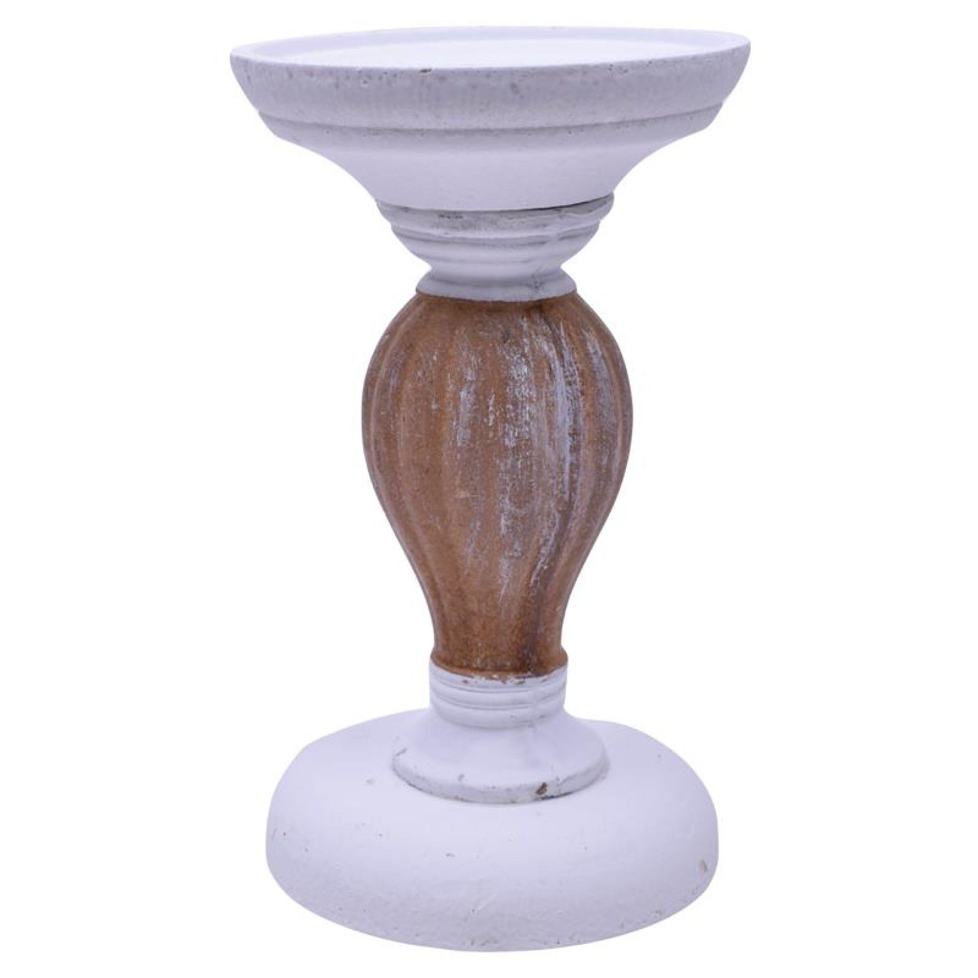 CASTIÇAL BAIXO BRANCO 59915 CASTIÇAL BAIXO BRANCO 59915