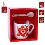 SET CANECA E COLHER 7,2X7,2 2645-109-13 CX120