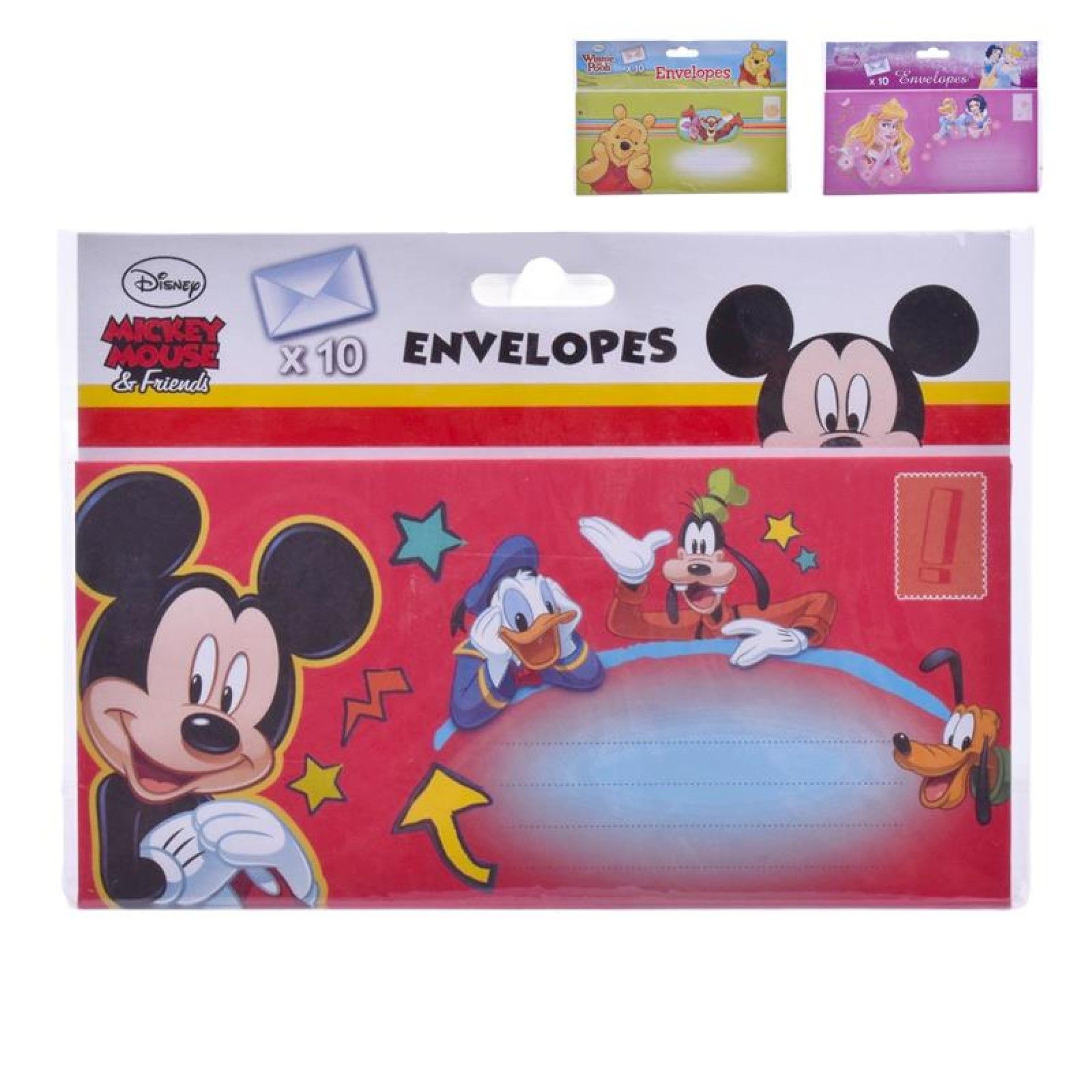 ENVELOPES+PAPEL CARTA 10UNI MICKEY ENVELOPES+PAPEL CARTA 10UNI MICKEY