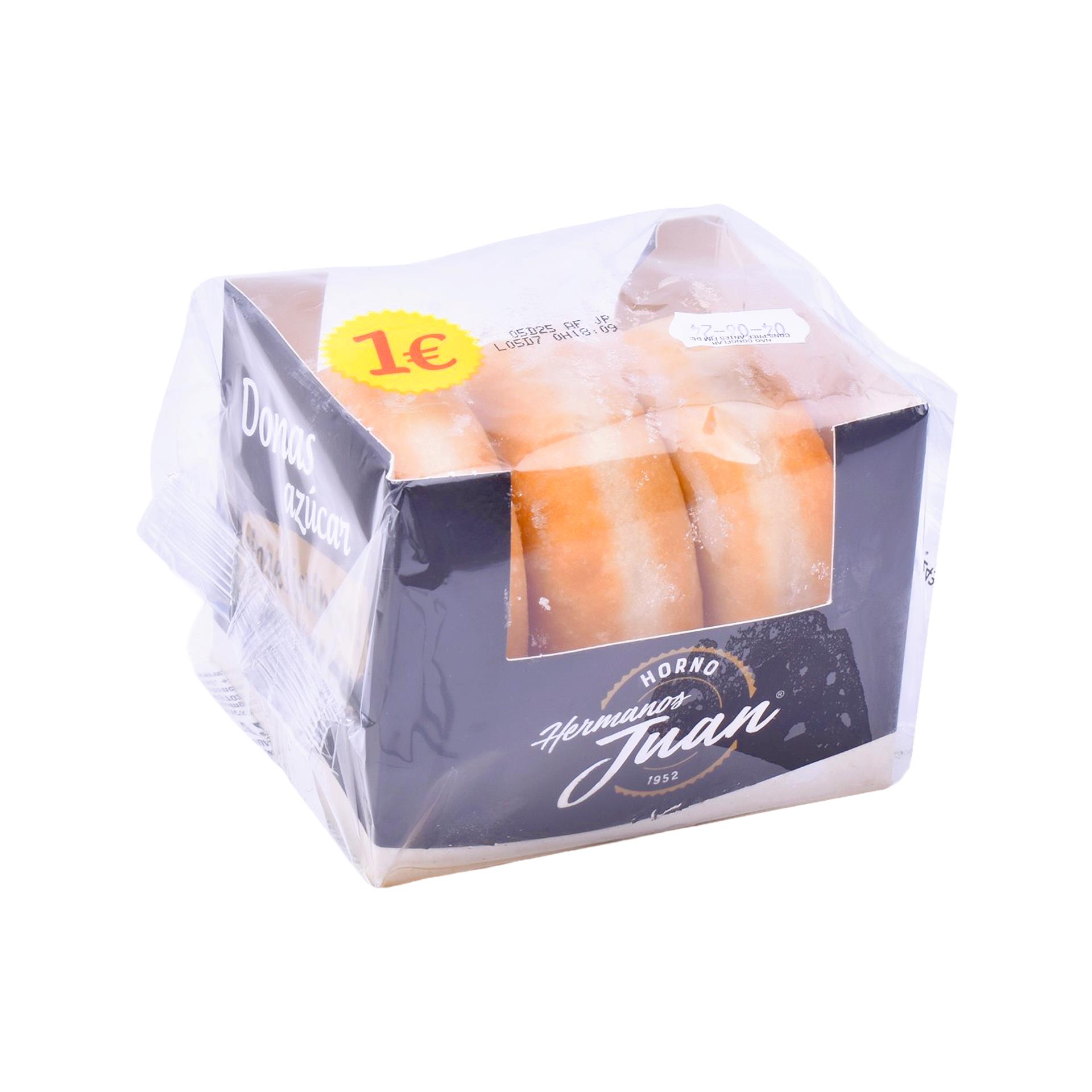 DONUT ACUCAR HNOS JUAN 168GR 3UN PV1