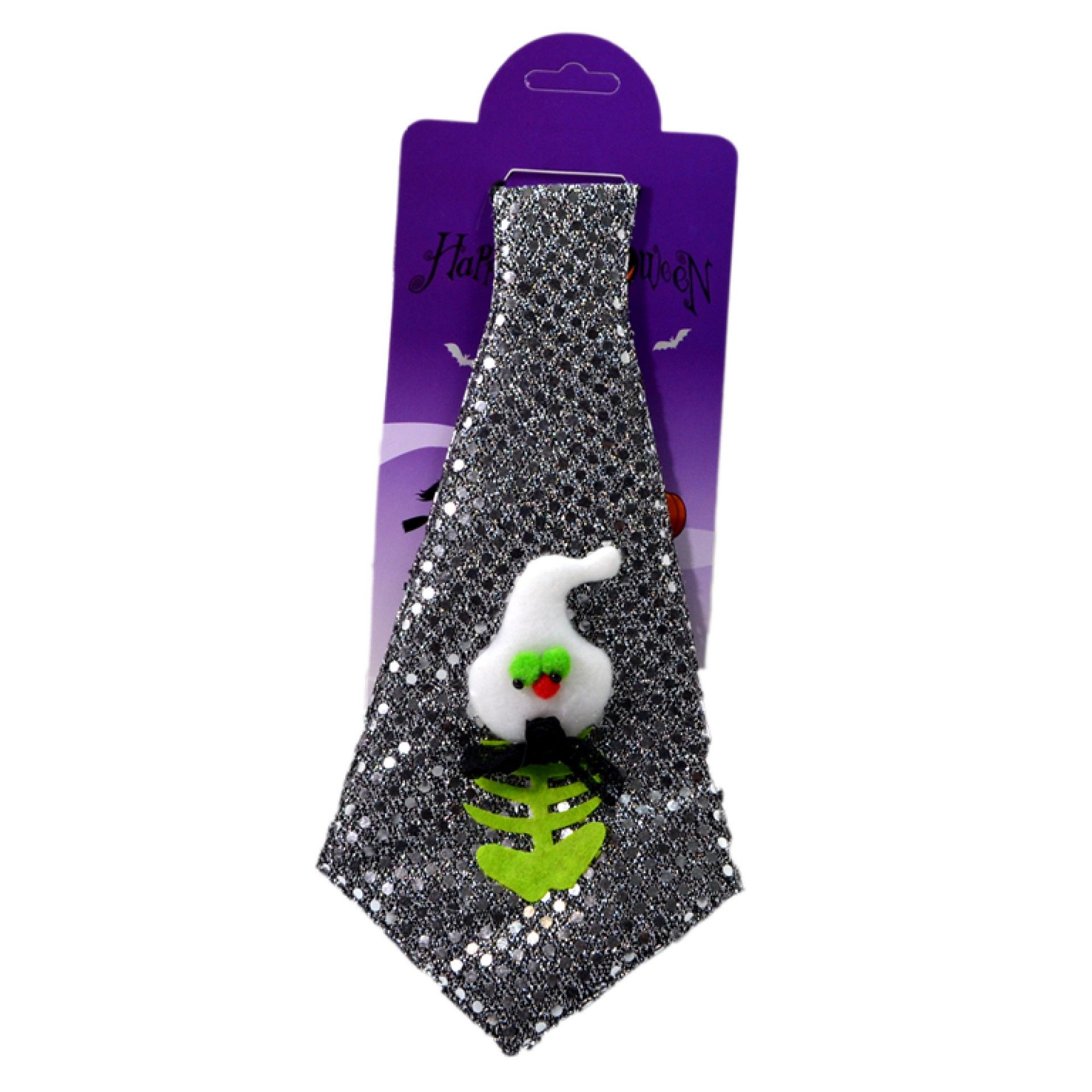 PA GRAVATA HALLOWEEN C/LUZ 1263-652 PA GRAVATA HALLOWEEN C/LUZ 1263-652