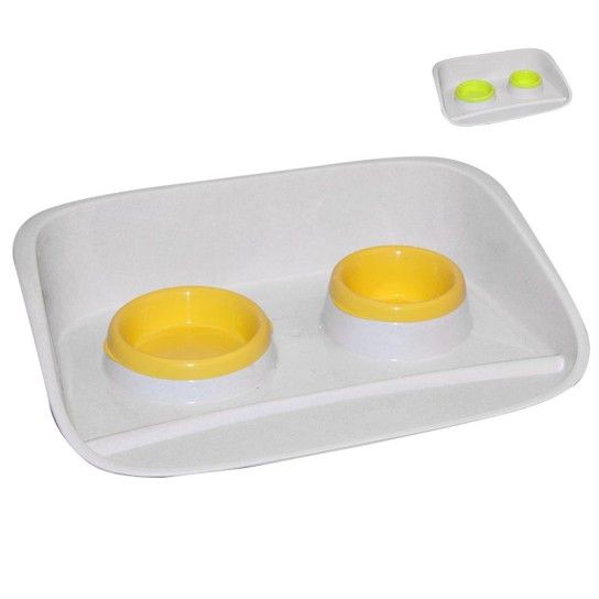 COMEDOURO DUPLO C/BANDEJA COMEDOURO DUPLO C/BANDEJA