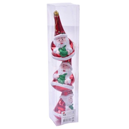 PENDENTE NATAL 3PC 13X7CM 2976-007 CX36