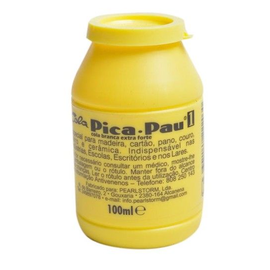 COLA PICA PAU P/MADEIRAS 100ML Q12 5%