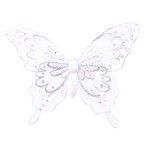 PENDURANTES BORBOLETA BRC 30CM C/GRAMPO PENDURANTES BORBOLETA BRC 30CM C/GRAMPO