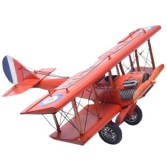 AVIAO METAL DEC 18X35X35CM 2501-103