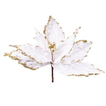 FLOR C/ CLIP W1-21133-5 D.29CM PANNA