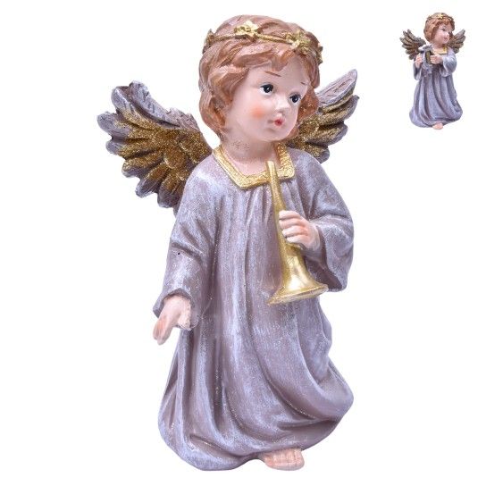 DECOR. ANJO 19,5X10X8CM 2709-112-A CX48