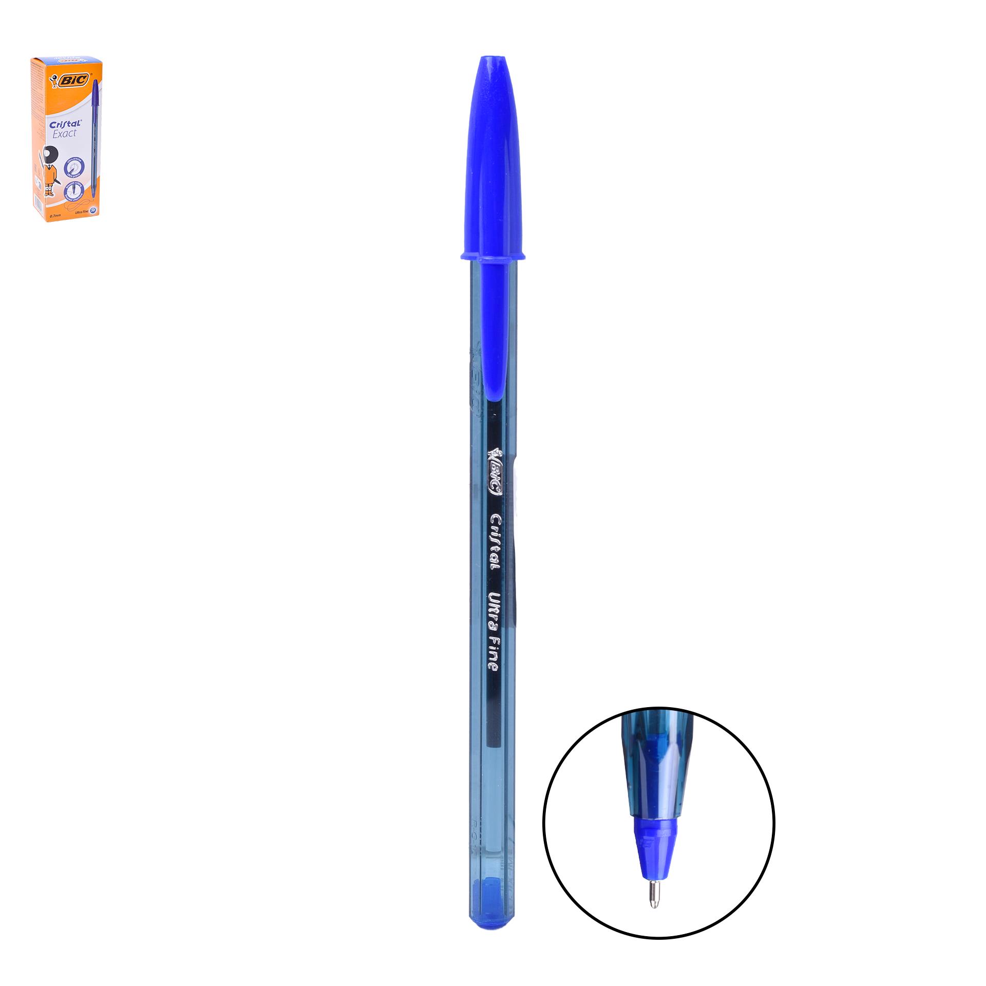 CANETA BIC CRISTAL EXACT AZ 20UNI CANETA BIC CRISTAL EXACT AZ 20UNI