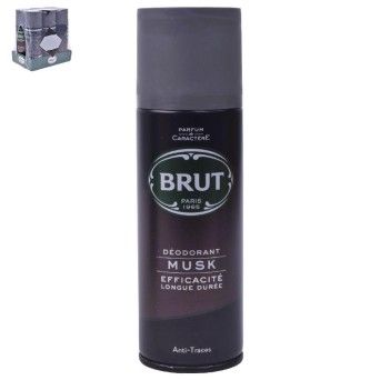 BRUT DEO SPRAY MUSK 200ML