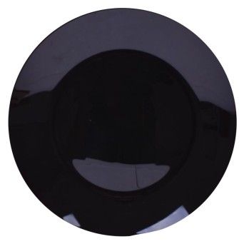 PRATO LADEIRO ZELIE 25CM PRETO