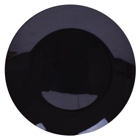 PRATO LADEIRO ZELIE 25CM PRETO
