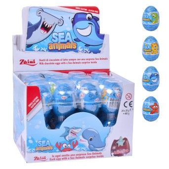 OVO CHOCOLATE SEA ANIMALS 24X20G CX24