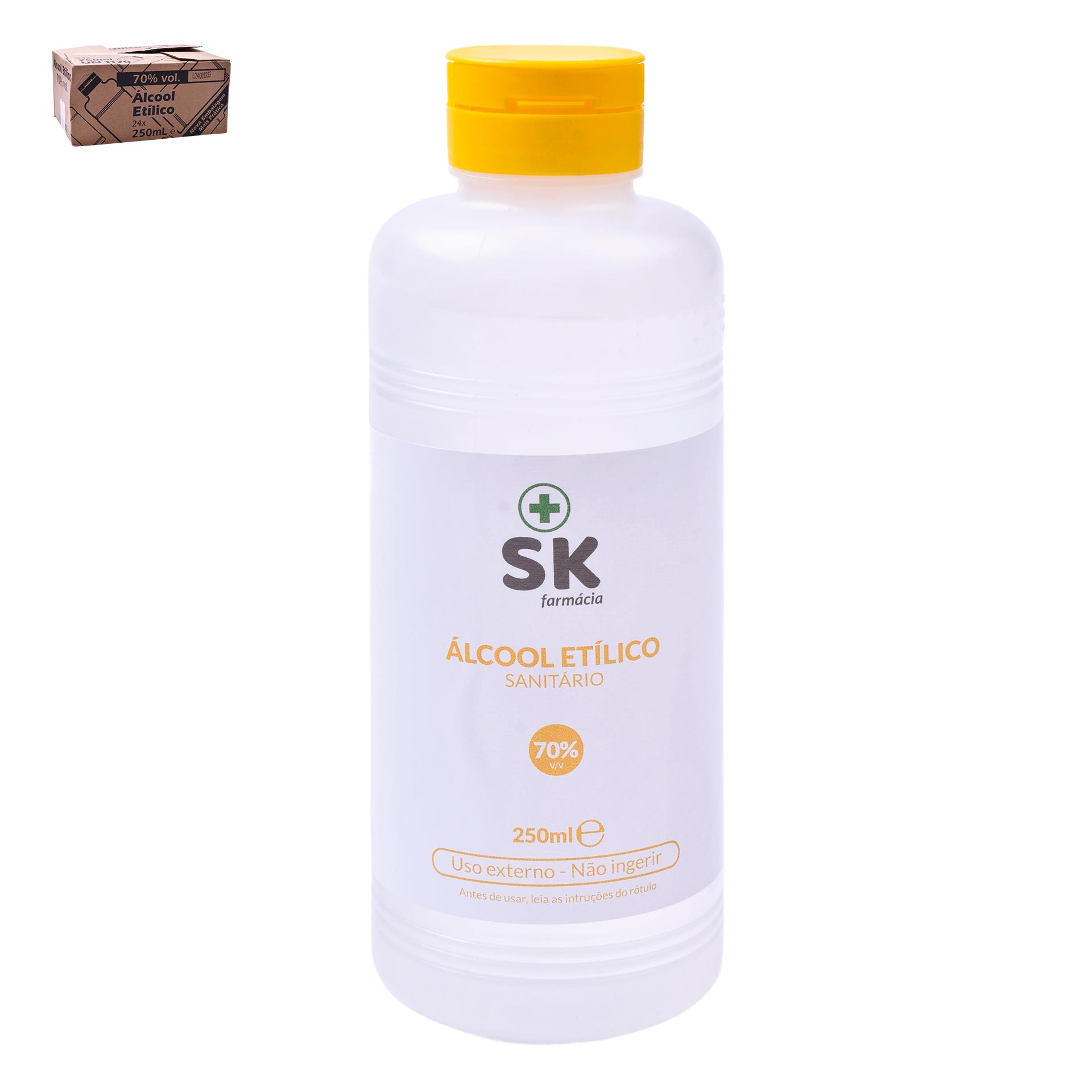 ALCOOL ETILICO 70% SK 250ML ALCOOL ETILICO 70% SK 250ML