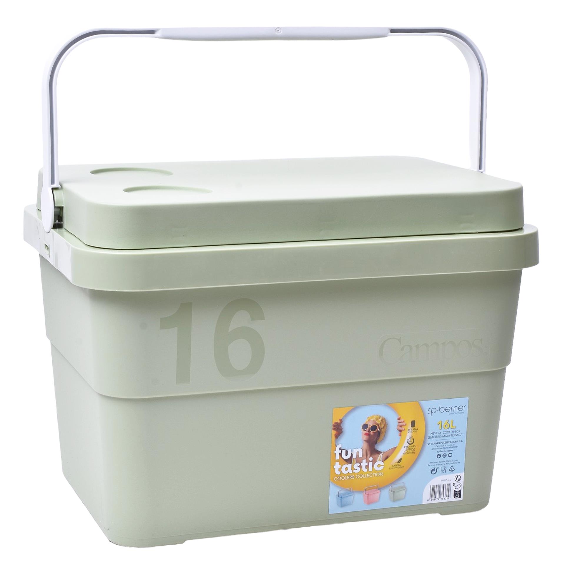 MALA TERMICA FUNTASTIC VERDE 16L