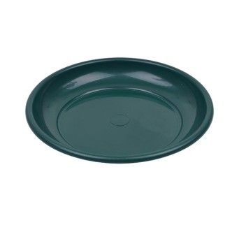 PLASTICO PRATO VASO 25CM VERDE