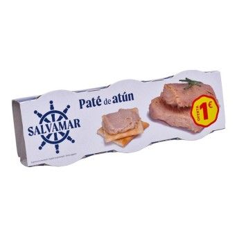 PATE ATUM SALVAMAR PACK 3 23GR 0498