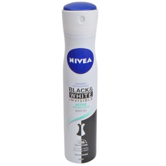 NIVEA DEO SPRAY B&W INVISIBLE 200ML
