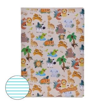 CAD. AGRAF A4 P 60F PETS FRIENDS SAFARI