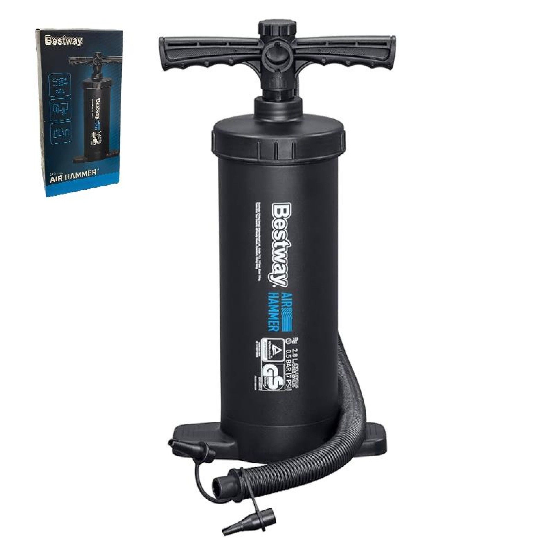 BOMBA AR BESTWAY2800ML 62086 BOMBA AR BESTWAY2800ML 62086