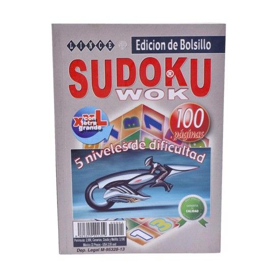 LIVRO SODOKU WOK