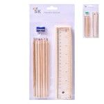 LAPIS COR12U+REGUA MAD 1798-200CX144