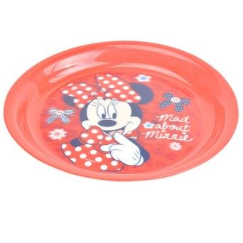 PRATO RASO PLASTICO MINNIE