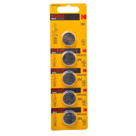 KODAK PILHAS 5UN CR2032 ULTRA LITHIUM